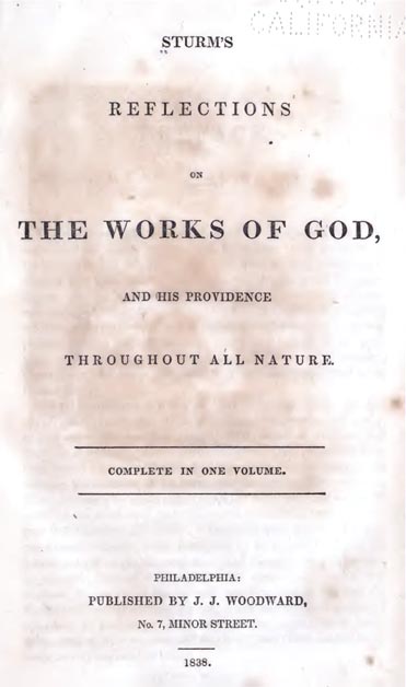 Reflections of the Works of God