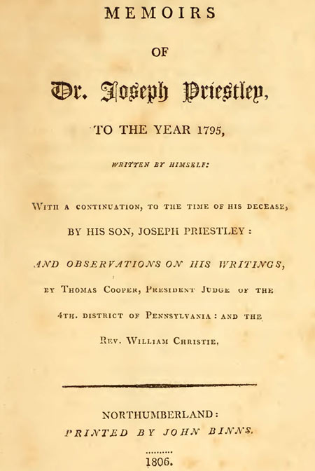 Joseph Priestly