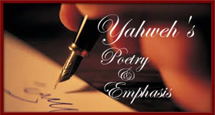 Yahweh's Poetry and Emphasis